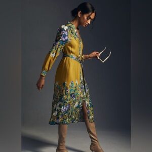 Anthropologie Midi Shirt Dress